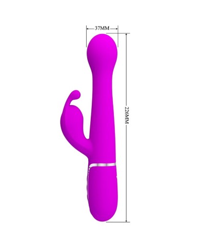 PRETTY LOVE DEJON VIBRADOR RABBIT 3 EN 1 MULTIFUNCION VIOLETA PRETTY LOVE DEJON VIBRADOR RABBIT 3 EN 1 MULTIFUNCION VIOLETA