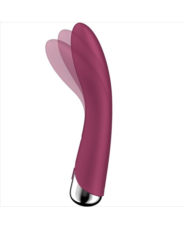 SATISFYER SPINNING VIBE 1 VIBRADOR ROTADOR G SPOT RED