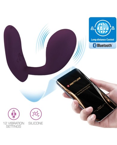 PRETTY LOVE BAIRD G SPOT 12 VIBRACIONES RECARGABLE LILA APP PRETTY LOVE BAIRD G SPOT 12 VIBRACIONES RECARGABLE LILA APP
