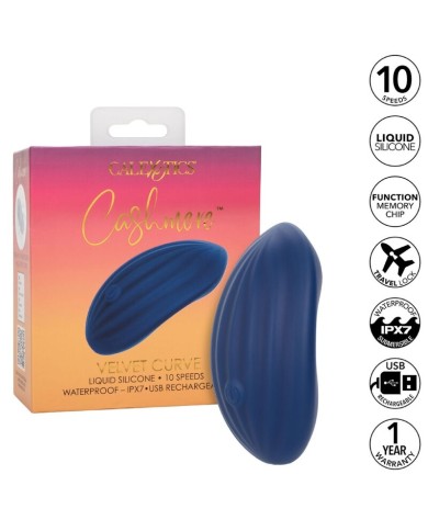 CALEXOTICS CASHMERE VELVET CURVE AZUL CALEXOTICS CASHMERE VELVET CURVE AZUL