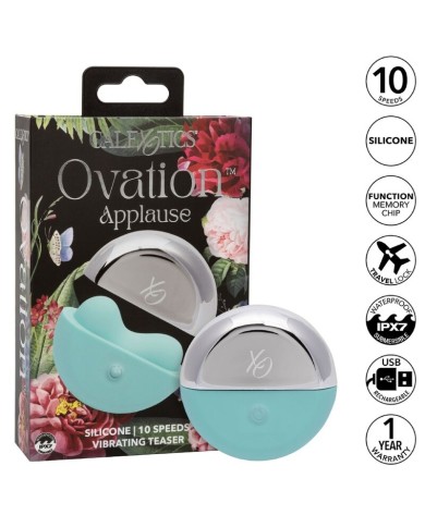 CALEXOTICS OVATION APPLAUSE ESTIMULADOR VERDE AGUA CALEXOTICS OVATION APPLAUSE ESTIMULADOR VERDE AGUA