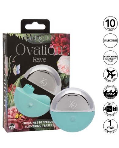 CALEXOTICS OVATION RAVE ESTIMULADOR VERDE AGUA CALEXOTICS OVATION RAVE ESTIMULADOR VERDE AGUA