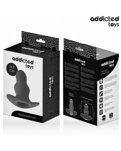 ADDICTED TOYS PLUG ANAL HUECO SILICONA TALLA XL 139 CM