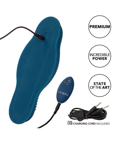 CALEXOTICS RIDER MASAJEADOR DOBLE MOTOR CONTROL REMOTO AZUL CALEXOTICS RIDER MASAJEADOR DOBLE MOTOR CONTROL REMOTO AZUL
