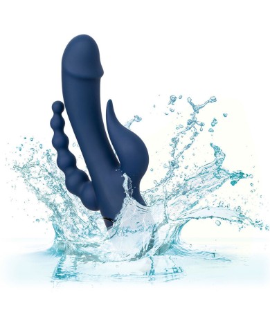 CALEXOTICS VIBRADOR TRIPLE ORGASM AZUL CALEXOTICS VIBRADOR TRIPLE ORGASM AZUL