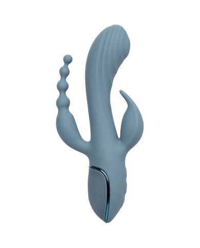 CALEXOTICS VIBRADOR TRIPLE EXTASIS GRIS CALEXOTICS VIBRADOR TRIPLE EXTASIS GRIS