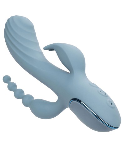 CALEXOTICS VIBRADOR TRIPLE EXTASIS GRIS CALEXOTICS VIBRADOR TRIPLE EXTASIS GRIS
