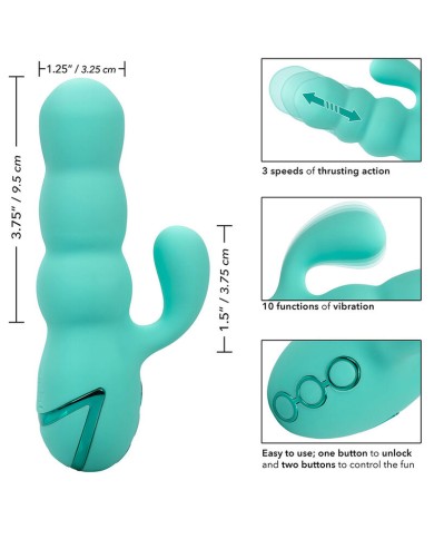 CALEXOTICS DEL MAR DIVA VIBRADOR RABBIT VERDE AGUA BY CALIFORNIA DREAMING CALEXOTICS DEL MAR DIVA VIBRADOR RABBIT VERDE AGUA BY CALIFORNIA DREAMING