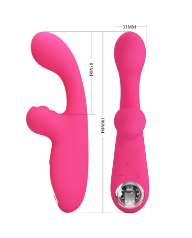 PRETTY LOVE SKYLAR VIBRADOR ESTIMULADOR ROSA PRETTY LOVE SKYLAR VIBRADOR ESTIMULADOR ROSA