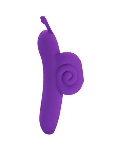 PRETTY LOVE SNAIL PODEROSO ESTIMULADOR DE DEDO MORADO PRETTY LOVE SNAIL PODEROSO ESTIMULADOR DE DEDO MORADO