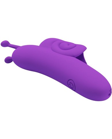 PRETTY LOVE SNAIL PODEROSO ESTIMULADOR DE DEDO MORADO PRETTY LOVE SNAIL PODEROSO ESTIMULADOR DE DEDO MORADO