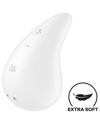 SATISFYER DEW DROP VIBRADOR LAY ON BLANCO SATISFYER DEW DROP VIBRADOR LAY ON BLANCO
