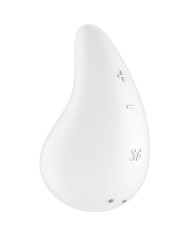 SATISFYER DEW DROP VIBRADOR LAY ON BLANCO