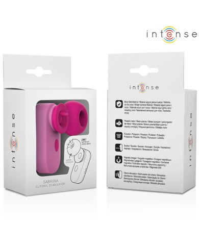 INTENSE SABRINA TRAVEL SET ESTIMULADOR DE CLITORIS ROSA INTENSE SABRINA TRAVEL SET ESTIMULADOR DE CLITORIS ROSA