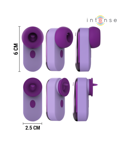 INTENSE SABRINA TRAVEL SET ESTIMULADOR DE CLITORIS VIOLETA INTENSE SABRINA TRAVEL SET ESTIMULADOR DE CLITORIS VIOLETA