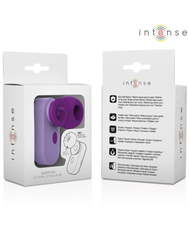 INTENSE SABRINA TRAVEL SET ESTIMULADOR DE CLITORIS VIOLETA INTENSE SABRINA TRAVEL SET ESTIMULADOR DE CLITORIS VIOLETA