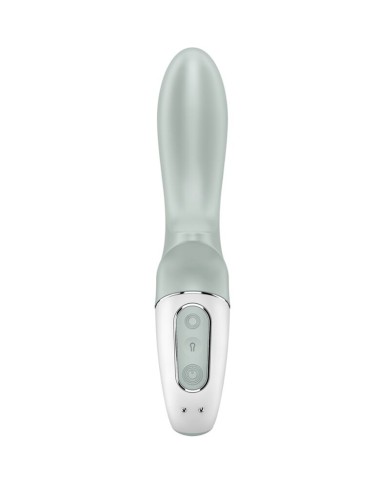 SATISFYER AIR PUMP BOOTY 3 VIBRADOR ANAL INFLABLE VERDE GRIS SATISFYER AIR PUMP BOOTY 3 VIBRADOR ANAL INFLABLE VERDE GRIS