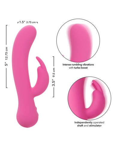 CALEXOTICS FIRST TIME VIBRADOR RABBIT RECARGABLE ROSA CALEXOTICS FIRST TIME VIBRADOR RABBIT RECARGABLE ROSA