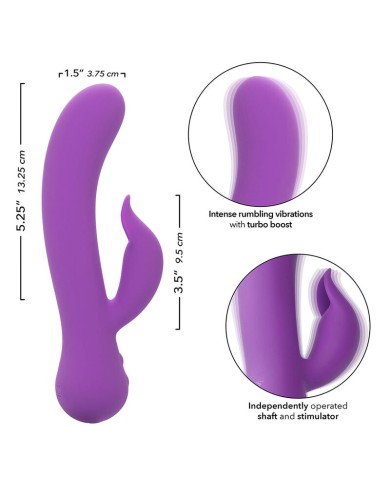 CALEXOTICS FIRST TIME VIBRADOR COMPLACIENTE RECARGABLE MORADO CALEXOTICS FIRST TIME VIBRADOR COMPLACIENTE RECARGABLE MORADO