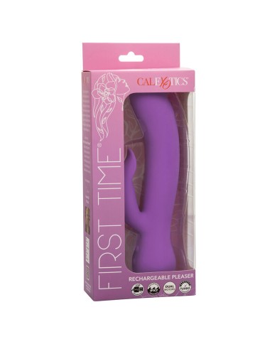 CALEXOTICS FIRST TIME VIBRADOR COMPLACIENTE RECARGABLE MORADO CALEXOTICS FIRST TIME VIBRADOR COMPLACIENTE RECARGABLE MORADO