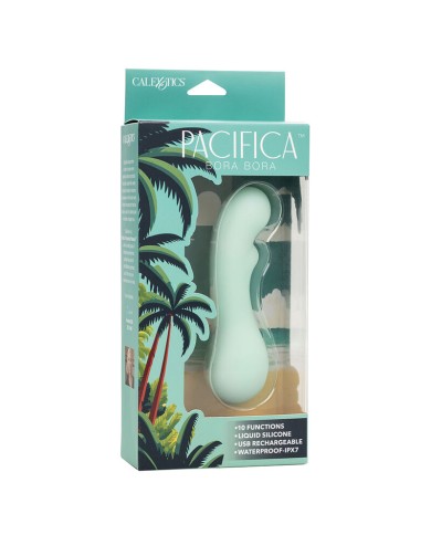 CALEXOTICS PACIFICA BORA BORA ESTIMULADOR PUNTO G 10 VIBRACIONES AQUA CALEXOTICS PACIFICA BORA BORA ESTIMULADOR PUNTO G 10 VIBRACIONES AQUA