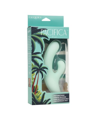 CALEXOTICS PACIFICA FIJI VIBRADOR Y ESTIMULADOR PUNTO G 10 VIBRACIONES AQUA CALEXOTICS PACIFICA FIJI VIBRADOR Y ESTIMULADOR PUNTO G 10 VIBRACIONES AQUA