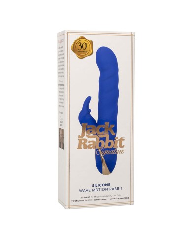 CALEXOTICS JACK VIBRADOR RABBIT MOVIMIENTO DE ONDAS AZUL CALEXOTICS JACK VIBRADOR RABBIT MOVIMIENTO DE ONDAS AZUL