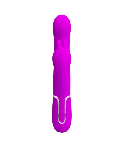 PRETTY LOVE CAMMY TRIPLE VIBRADOR MULTIFUNCION 4 EN 1 ROSA PRETTY LOVE CAMMY TRIPLE VIBRADOR MULTIFUNCION 4 EN 1 ROSA