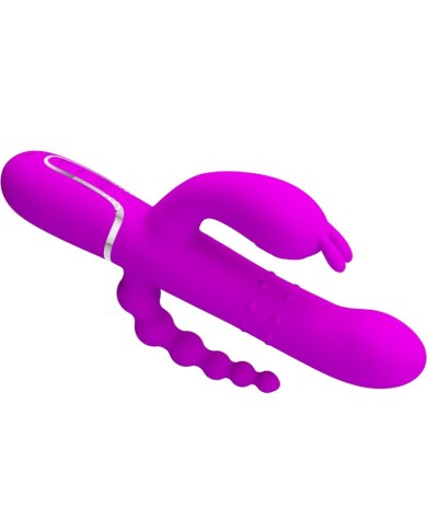 PRETTY LOVE CAMMY TRIPLE VIBRADOR MULTIFUNCION 4 EN 1 ROSA PRETTY LOVE CAMMY TRIPLE VIBRADOR MULTIFUNCION 4 EN 1 ROSA