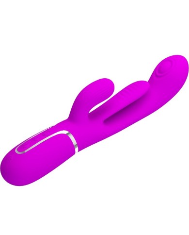 PRETTY LOVE SHANIA TRIPLE VIBRADOR RABBIT MULTIFUNCION ROSA PRETTY LOVE SHANIA TRIPLE VIBRADOR RABBIT MULTIFUNCION ROSA
