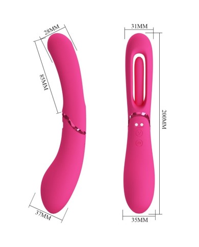 ROMANCE LEXIE VIBRADOR PUNTO G 7 VIBRACIONES ROSA ROMANCE LEXIE VIBRADOR PUNTO G 7 VIBRACIONES ROSA