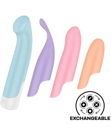 SATISFYER PLAYFUL FOUR SET VIBRADORES 4 EN 1 POWER BULLET