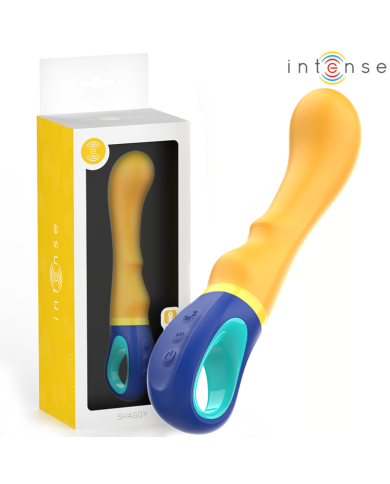 INTENSE SHAGGY VIBRADOR PUNTO G AMARILLO