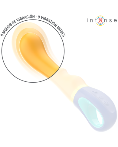 INTENSE SHAGGY VIBRADOR PUNTO G AMARILLO