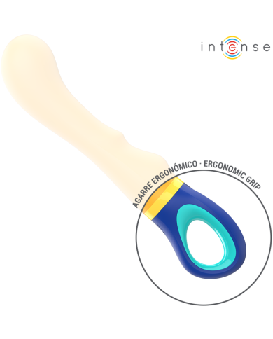 INTENSE SHAGGY VIBRADOR PUNTO G AMARILLO