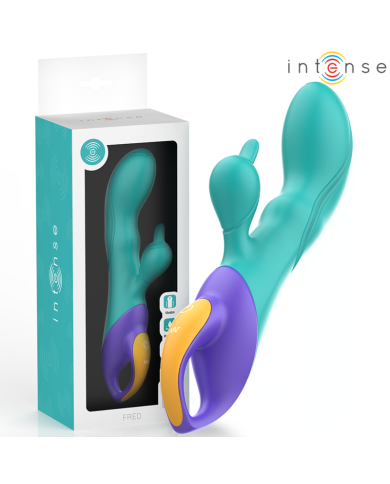 INTENSE FRED VIBRADOR RECARGABLE RABBIT AZUL INTENSE FRED VIBRADOR RECARGABLE RABBIT AZUL