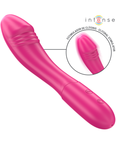 INTENSE BELINDA VIBRADOR 19 CM FLEXIBLE 10 VIBRACIONES ROSA INTENSE BELINDA VIBRADOR 19 CM FLEXIBLE 10 VIBRACIONES ROSA