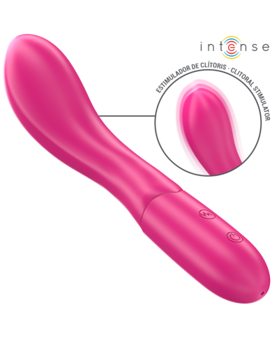 INTENSE LISETTE VIBRADOR 19 CM FLEXIBLE 10 VIBRACIONES ROSA INTENSE LISETTE VIBRADOR 19 CM FLEXIBLE 10 VIBRACIONES ROSA
