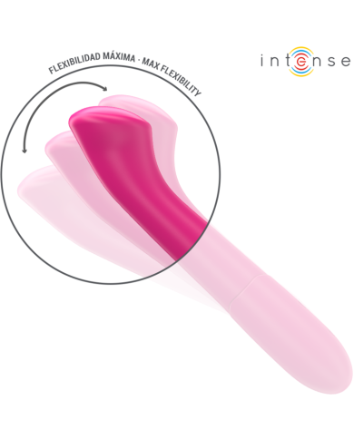 INTENSE PATY VIBRADOR 19 CM FLEXIBLE 10 VIBRACIONES MODELO 2 ROSA INTENSE PATY VIBRADOR 19 CM FLEXIBLE 10 VIBRACIONES MODELO 2 ROSA