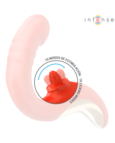 INTENSE PAULINA VIBRADOR ESTIMULADOR EN FORMA DE U ROJO