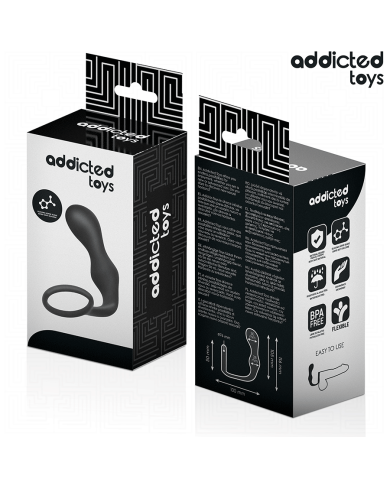 ADDICTED TOYS PLUG ANAL CON ANILLO SILICONA MODELO 3 ADDICTED TOYS PLUG ANAL CON ANILLO SILICONA MODELO 3