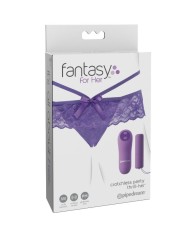 FANTASY FOR HER TANGA VIBRADOR CON ABERTURA