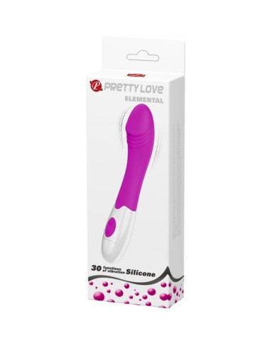 PRETTY LOVE ELEMENTAL VIBRADOR 30 MODOS DE VIBRACION MORADO PRETTY LOVE ELEMENTAL VIBRADOR 30 MODOS DE VIBRACION MORADO