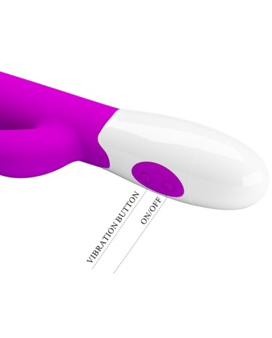PRETTY LOVE CENTAUR VIBRADOR RABBIT 30 MODOS DE VIBRACION MORADO