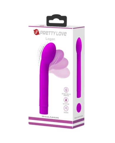 PRETTY LOVE LOGAN VIBRADOR PUNTO G 10 VIBRACIONES MORADO PRETTY LOVE LOGAN VIBRADOR PUNTO G 10 VIBRACIONES MORADO