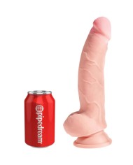 KING COCK DILDO TRIPLE DENSIDAD 184 CM