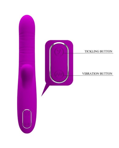 PRETTY LOVE ANGELIQUE VIBRADOR MULTIFUNCION ESTIMULADOR DE CLITORIS MORADO PRETTY LOVE ANGELIQUE VIBRADOR MULTIFUNCION ESTIMULADOR DE CLITORIS MORADO