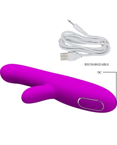 PRETTY LOVE ANGELIQUE VIBRADOR MULTIFUNCION ESTIMULADOR DE CLITORIS MORADO PRETTY LOVE ANGELIQUE VIBRADOR MULTIFUNCION ESTIMULADOR DE CLITORIS MORADO