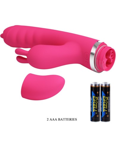 PRETTY LOVE PHOENIX VIBRADOR RABBIT MULTIFUNCION ROSA