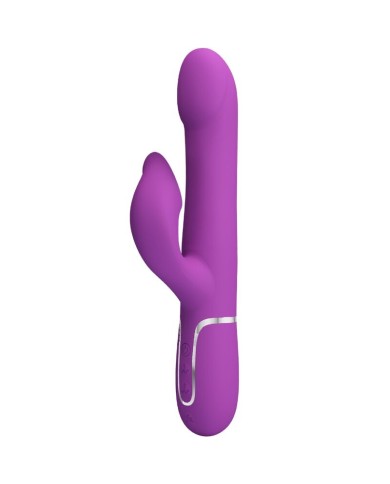 PRETTY LOVE VIBRADOR ESTIMULADOR MULTIFUNCION 4 EN 1 MORADO PRETTY LOVE VIBRADOR ESTIMULADOR MULTIFUNCION 4 EN 1 MORADO